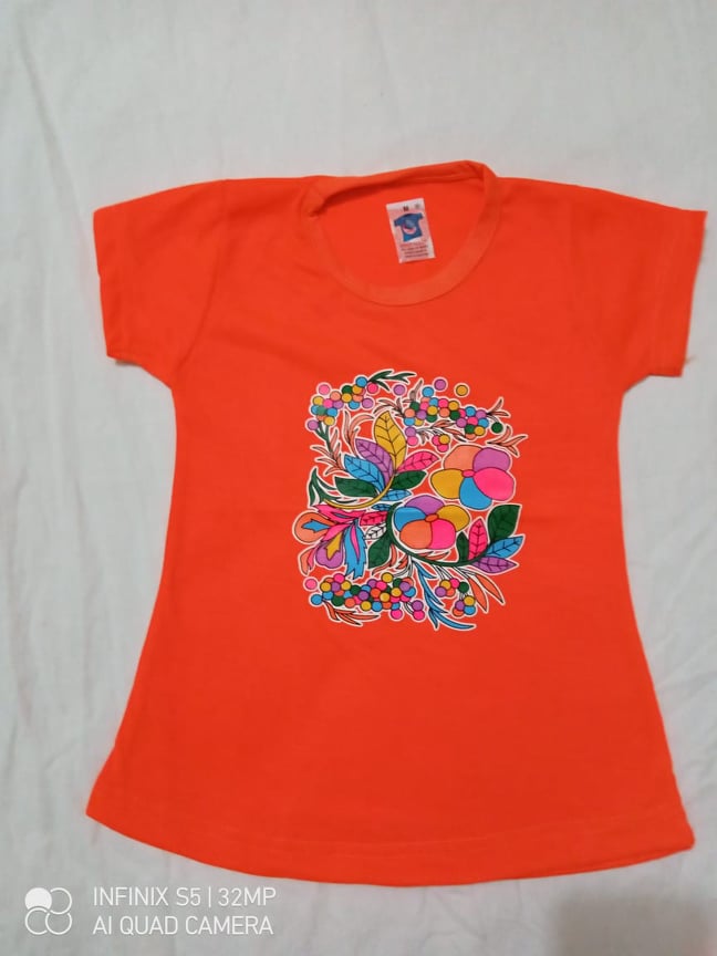 Orange Shirt for kids